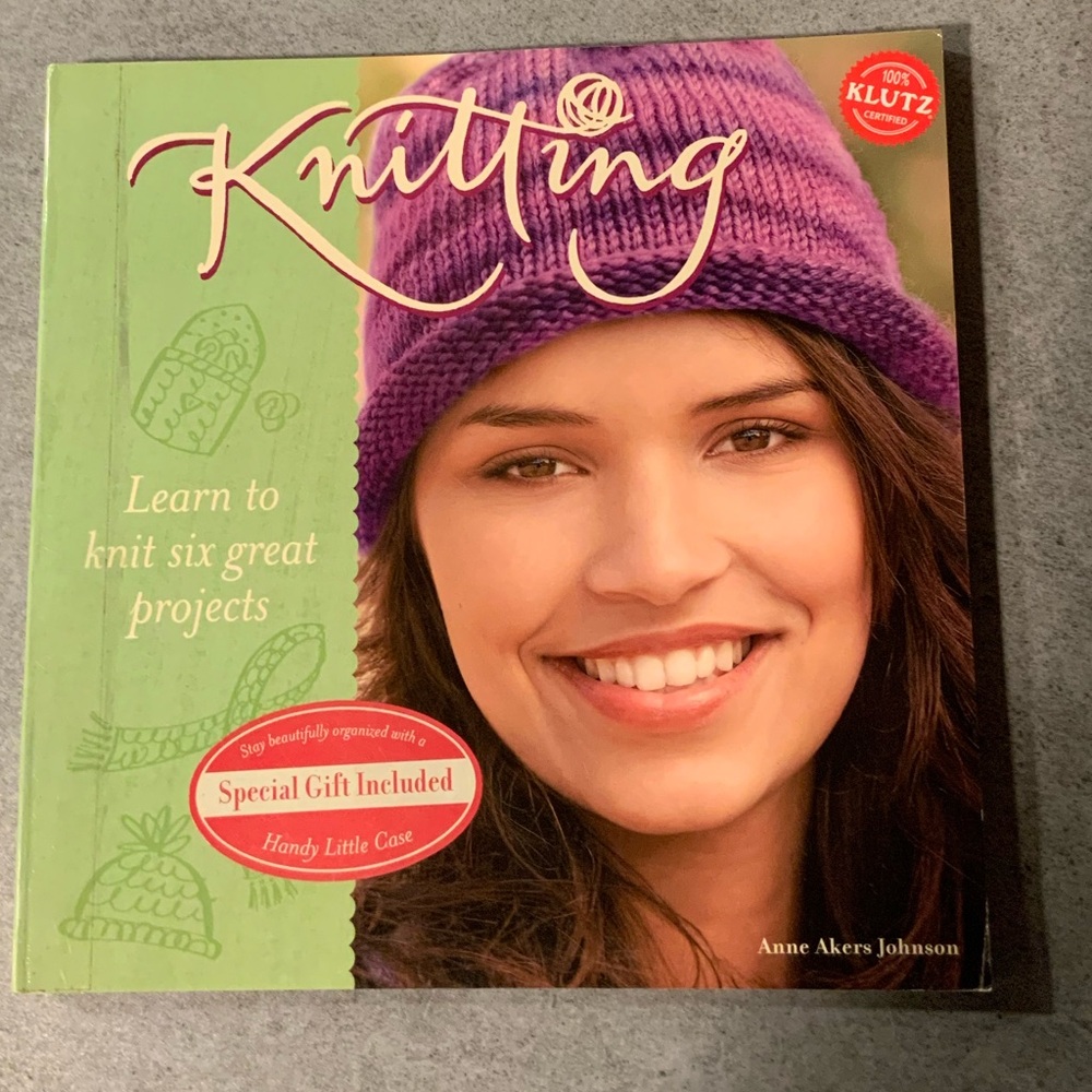 Knitting By Anne Akers Johnson Learn to Knit Six Great Projects